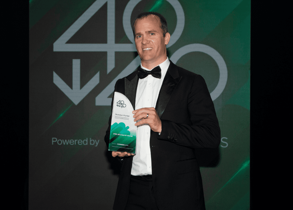 AMPS CEO Brendan Parker – 40under40 Award Winner