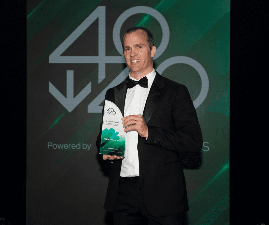 AMPS CEO Brendan Parker – 40under40 Award Winner